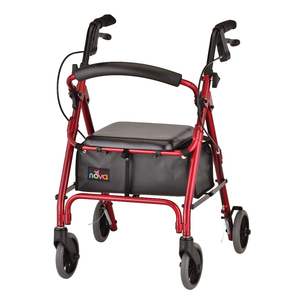 GETGO PETITE ROLL WALKER RED